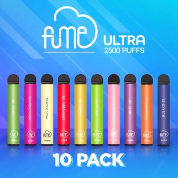 Disposable mint ice Fume Ultra 2500 Vape Pen