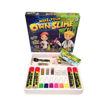 2023 Hot Seller Kids Toys: Glow in the Dark Slime και Glitter Slime DIY Slime Kit