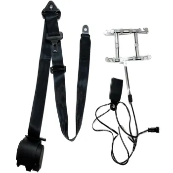 Universal 3 Point Safety Belt with Sensor and Alarm System for Cars