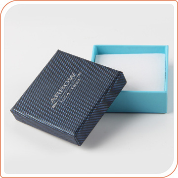 Base and lid custom cardboard samll jewelry box for ring