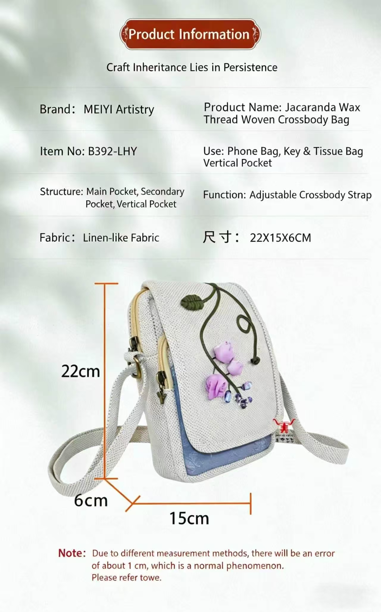 Flip Top Crossbody Bag