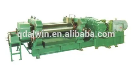 two roll rubber open mixing mill