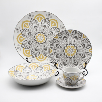 Nouveau motif en porcelaine personnalisée pour restaurant