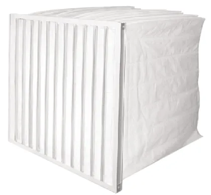 Pocket filter bag filter for air purification