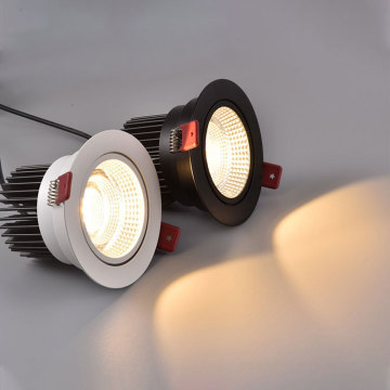 Black Decorative LED Cob Downlight Recessed Spotlights