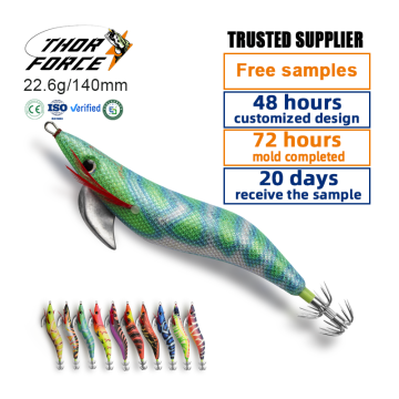 THORFORCE OEM Shrimp & Squid Hooks and Lures for Saltwater Jigging