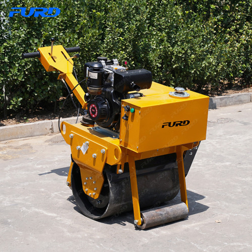 Big Sale Mini Single Drum Road Roller Compact Fyl-600