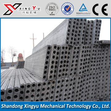 Lightweight concrete brick cement partition wall machine