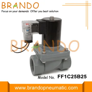 1'' Thread DN25 CPVC Anti Corrosion Solenoid Valve