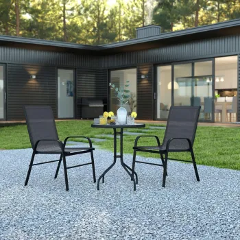 Luxurious Outdoor Garden Furniture Metal Patio Table Chair Sets