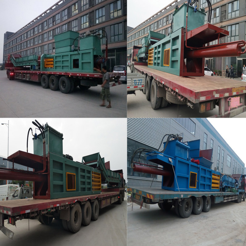 Horizontal Hydraulic scrap metal baler/baling machine/packing machine