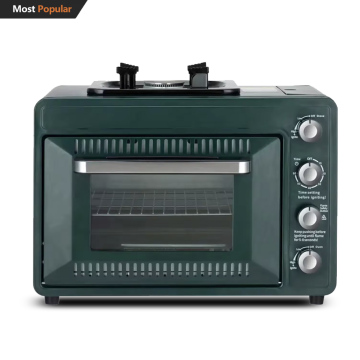 Portable Gas Stove: Junwei KX-1330 30L Forno Gas Butane Range Oven Burner for Outdoor Cooking