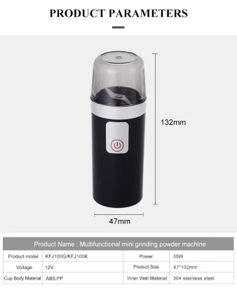 Popular Multi-functional Grinder Bean Grinder Electromechanical Grinder