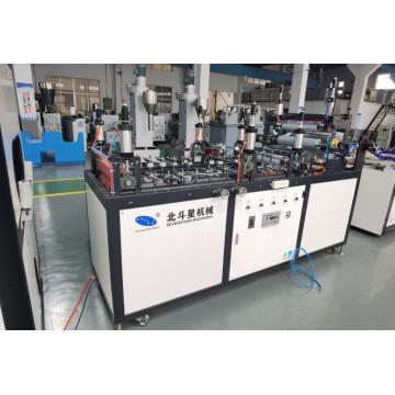 Plastic ceiling panel extrusion line with laminating machine