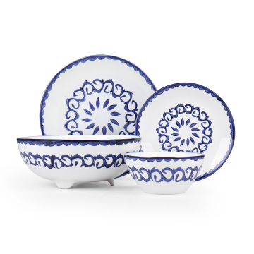 Wholesale Ceramic Dinnerware Sets - Juego De Vajilla Ceramic Plate Bowl Crokery