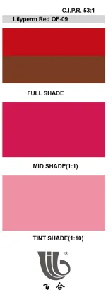 Automobile Organic Pigment Red OF-09 PR 53:1