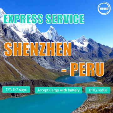 Envio expresso de Shenzhen para o Peru