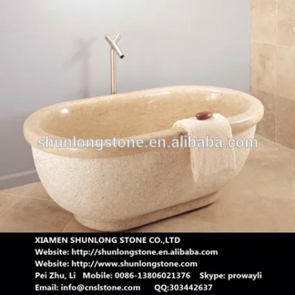 yellow granite Bath tub,stone bath tub