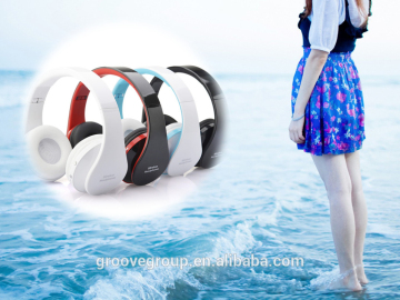 Hot selling foldable wireless bluetooth headset with V3.0 / 4.0 EDR foldable bluetooth headset