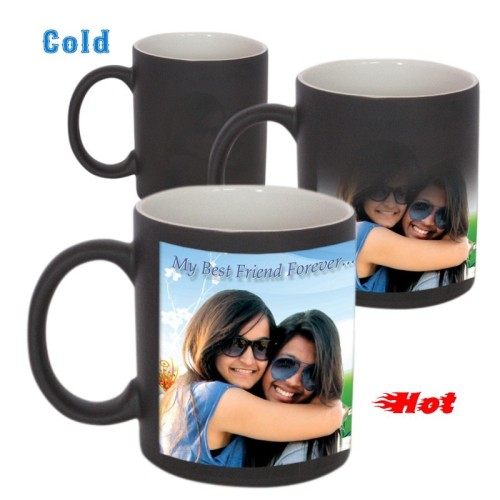 Hot sale Amazing customized magic photo mug and color changing mug