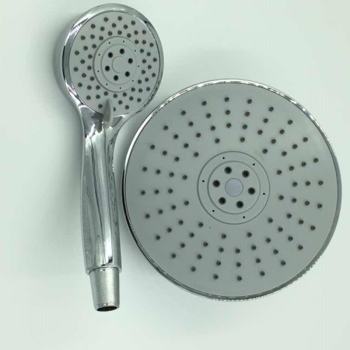 Filtering Shower Head 6 spray setting handheld shower head with 3 ways high pressure shower head combo Supplier