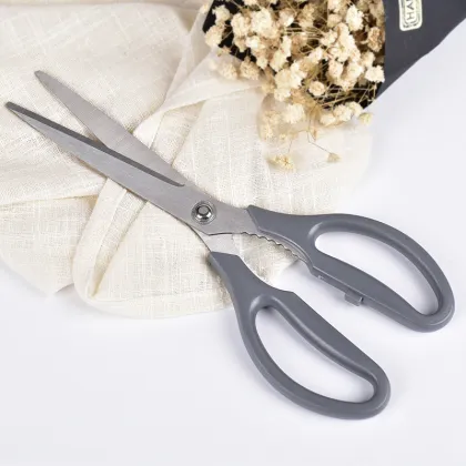 stainless steel kitchen seafood scissors for shrimp fish