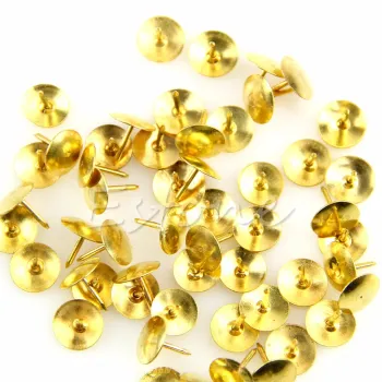 Creative Gold Thumbtack: Cute Plastic Push Pins for Office and School