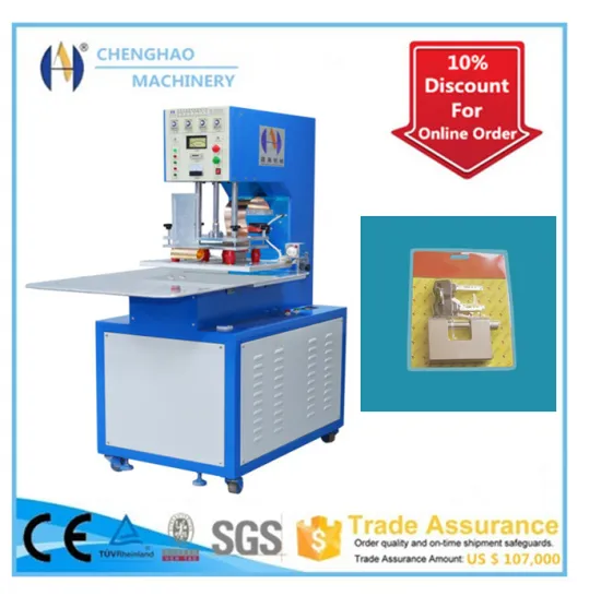 Factory Dedicated Double Station Manual Turntable Plastic Suction Packing Machine, Ce Approved Blister Packing Machine