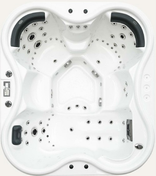 luxurious butterfly shape hot tub for jacuzzi