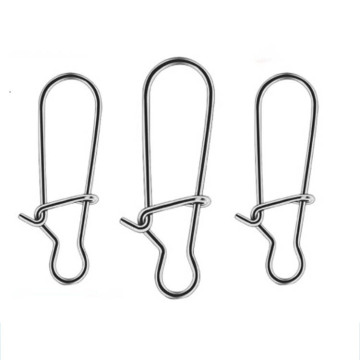 Stainless Steel Coast Lock Snap Fishing Barrel Swivel Safety Pin Connector - In Stock