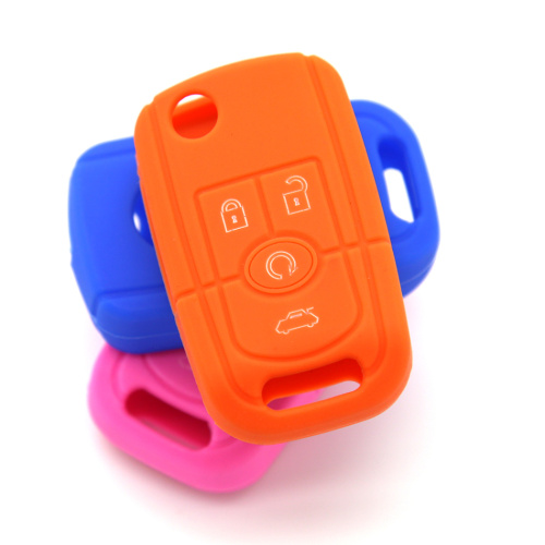 Buick 4 buttons silicon car key cover