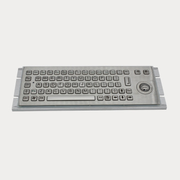 Rugged Kiosk Metalic Keyboard