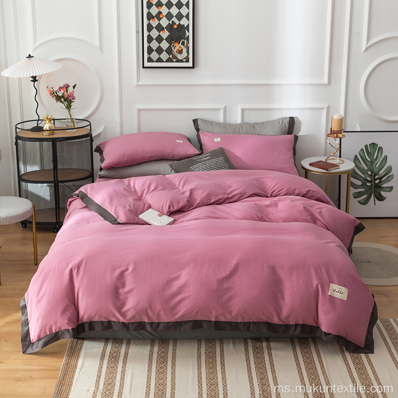 Holiday Pure Cotton Pepejal Bedding Set Bedding Set