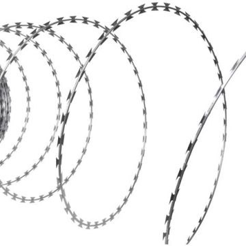 Galvanized Concertina Fence with Razor Barbed Wire for Safety