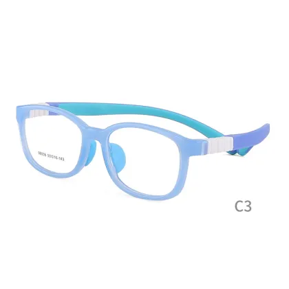 Wholesale Wholesale Cute High Quality Soft Silicon Children Kids Eyeglasses Lovely Eyewear Optical Frames Glasses