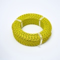 UL 3122 18# alambre de trenza de silicona amarilla