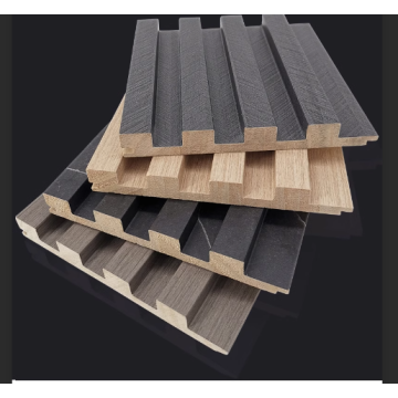 popular 147mm width wood core fluted wall panel