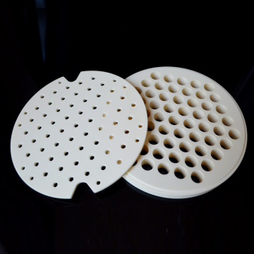 Wear-Resistant CNC Precision Machined Porous Porcelain Alumina Ceramic Disc Filter Plate