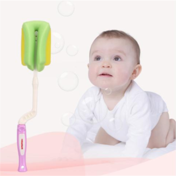 Baby Sponge Brush Botol Dan Nipple Brush Set