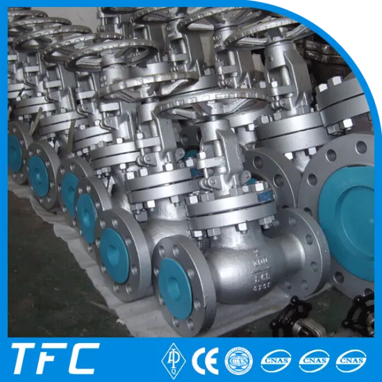 double flange straight pattern globe valve