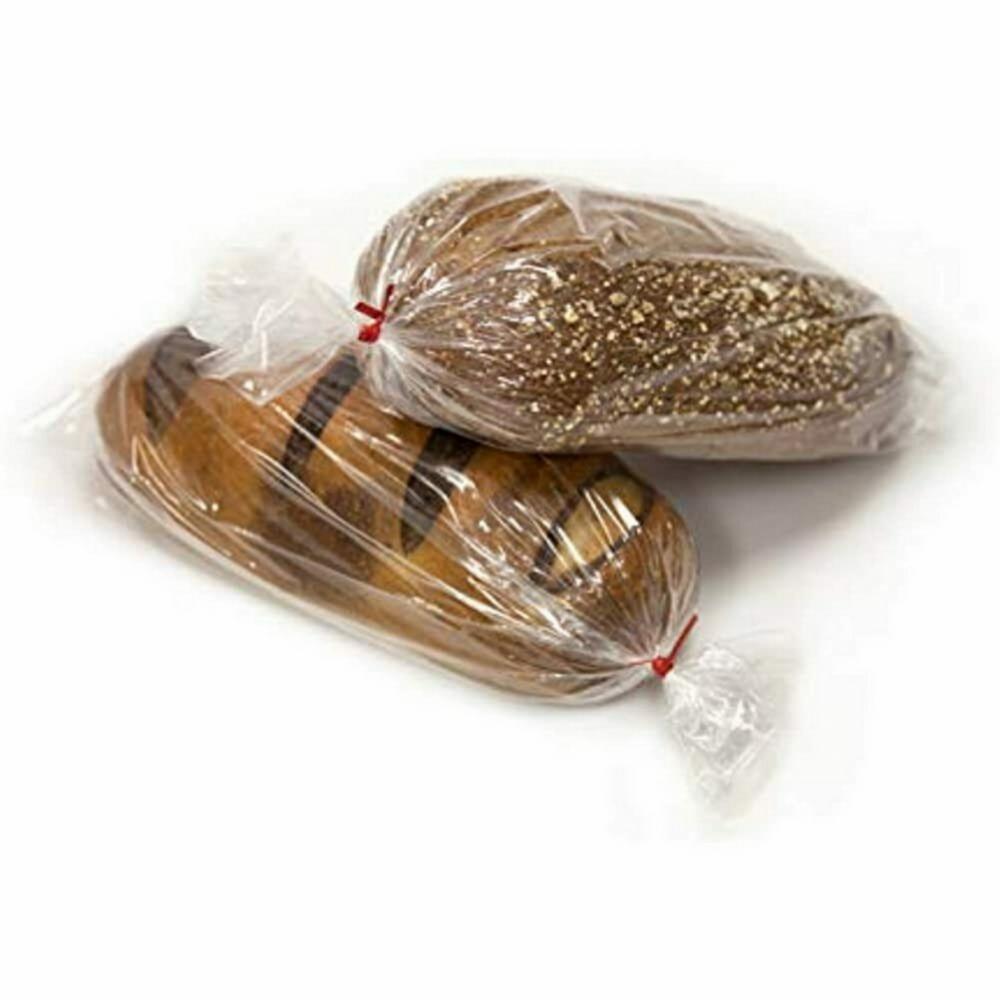 Clear Open End Poly Plastic Bags Bakery