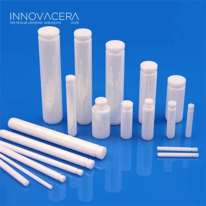 Polishing Zirconium Oxide (ZrO2) Zirconia Ceramic Piston Shaft