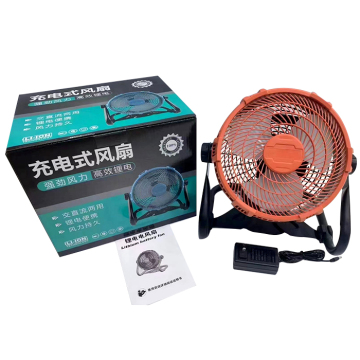 12-inch Rechargeable Mini Portable Camping Fan with Lithium Battery