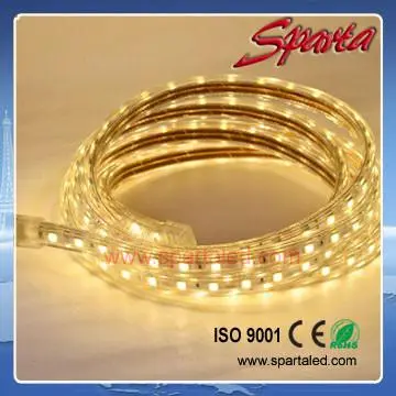CE flexible strip light 220v 50m/roll