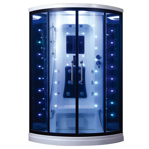 Luxury 2 Person Indoor Freestanding Shower Combo Wet Steam Bath