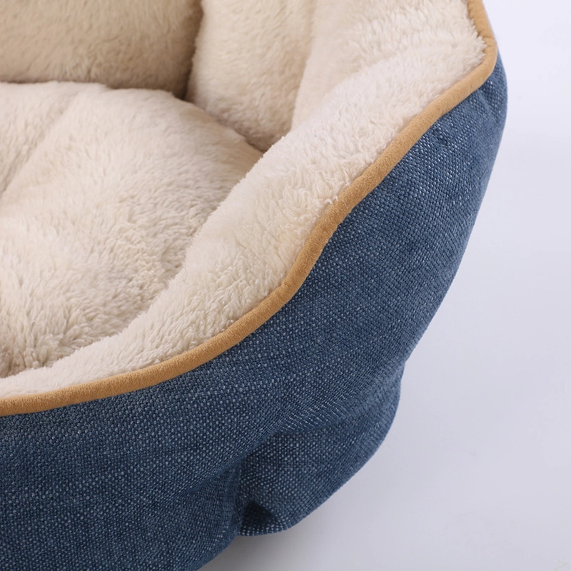 Classic Style Pet Bed Eco-Friendly Circular Pet Products Wholesale