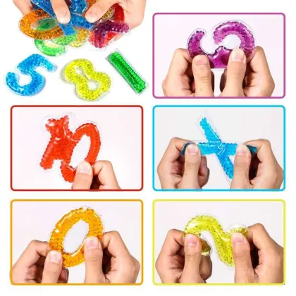 Factory Original Gel Bead Math Educational Toys: A Fun Maze Game for Kids Learning Numbers and Math Skills