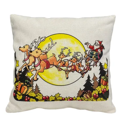 White Sublimation Linen Pocket Pillowcase - New Design Top Quality by Subbank