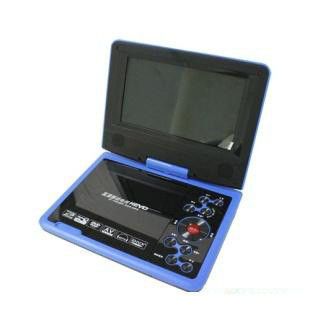 Li Battery 7 Inch Portable Dvd Player Ds799 With Built-in Multi-tv System