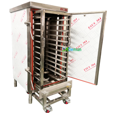 Rice Steaming Cabinet: Trolley Type Steamer for Buns, Dumplings, and More